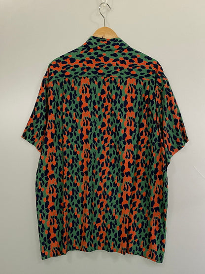 【中古品】【メンズ】 WACKO MARIA ワコマリア LEOPARD HAWAIIAN SHIRT レオパード ハワイアン ジャケット 半袖シャツ 豹柄シャツ 142-260815-ta-07-min サイズ：XL カラー：マルチカラー 万代Net店