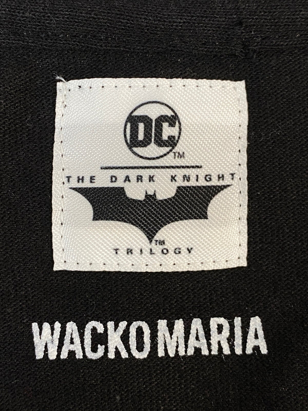 【中古品】【メンズ】 WACKO MARIA×THE DARK KNIGHT TRILOGY ワコマリア ダークナイト トリロジー CREW NECK T-SHIRT クルーネック Tシャツ 半袖Tシャツ 142-260815-ta-05-min サイズ：XXL カラー：ブラック 万代Net店