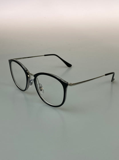【中古品】【メンズ/レディース】 RAY-BAN レイバン メガネ RB7140 ボスリントン パントス 度無し 51□20-150 サングラス 203-260823-em-32-min カラー：ブラック 万代Net店