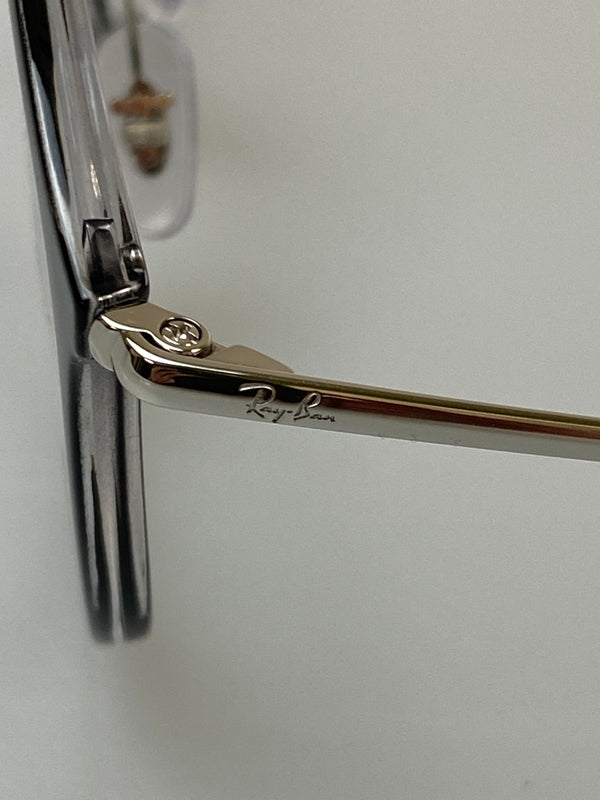 【中古品】【メンズ/レディース】 RAY-BAN レイバン メガネ RB7140 ボスリントン パントス 度無し 51□20-150 サングラス 203-260823-em-32-min カラー：ブラック 万代Net店