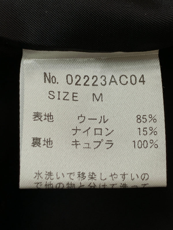 【中古品】【メンズ】 HYSTERIC GLAMOUR ヒステリックグラマー WOOL P COAT 02223AC04 ウール ピーコート メンズ アウター ダブル ミドル丈 140-260818-em-39-min サイズ：M カラー：ブラック 万代Net店