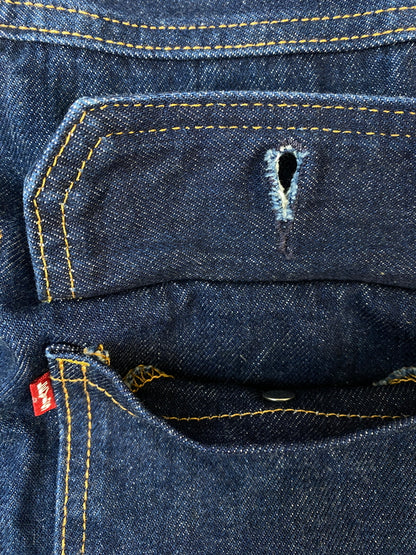 【中古品】【メンズ】 LEVIS PREMIUM リーバイスプレミアム TYPE II TRUCKER JACKET A7632-0022 タイプIIトラッカージャケット デニムジャケット Gジャン 147-260815-ta-03-min サイズ：L カラー：インディゴ 万代Net店