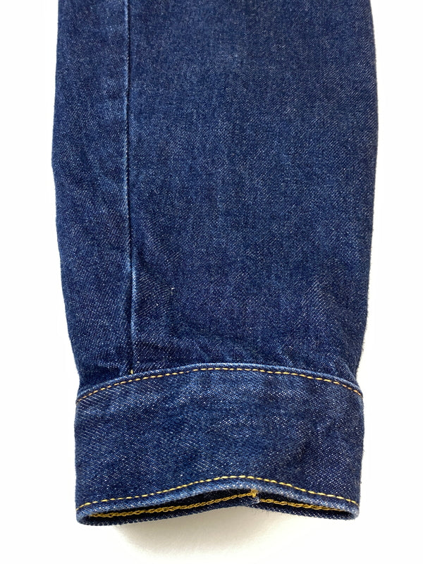 【中古品】【メンズ】 LEVIS PREMIUM リーバイスプレミアム TYPE II TRUCKER JACKET A7632-0022 タイプIIトラッカージャケット デニムジャケット Gジャン 147-260815-ta-03-min サイズ：L カラー：インディゴ 万代Net店