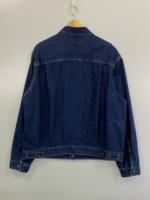 【中古品】【メンズ】 LEVIS PREMIUM リーバイスプレミアム TYPE II TRUCKER JACKET A7632-0022 タイプIIトラッカージャケット デニムジャケット Gジャン 147-260815-ta-03-min サイズ：L カラー：インディゴ 万代Net店