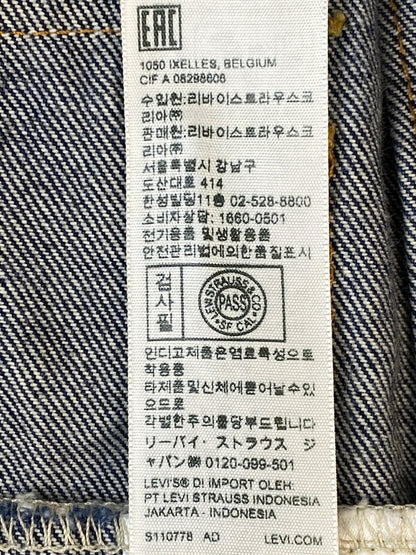 【中古品】【メンズ】 LEVIS PREMIUM リーバイスプレミアム TYPE II TRUCKER JACKET A7632-0022 タイプIIトラッカージャケット デニムジャケット Gジャン 147-260815-ta-03-min サイズ：L カラー：インディゴ 万代Net店