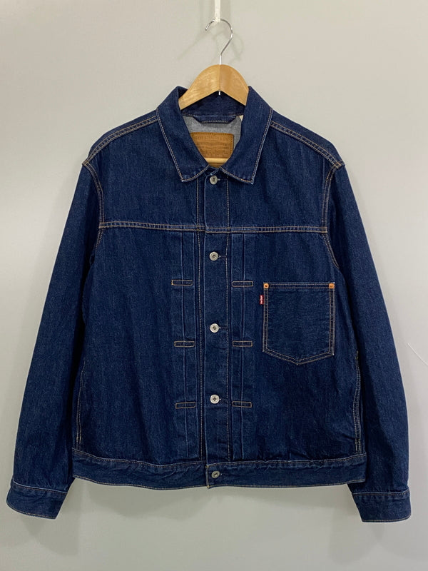 【中古品】【メンズ】 LEVI'S PREMIUM リーバイス プレミアム TYPE I TRUCKER JACKET タイプIトラッカージャケット A7632-0022 デニムジャケット Gシャン 147-260815-ta-18-min サイズ：L カラー：ブルー系 万代Net店