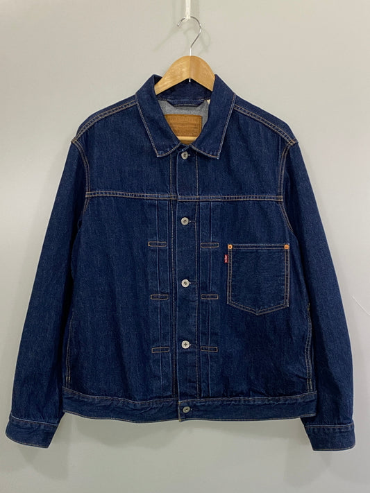 【中古品】【メンズ】 LEVI'S PREMIUM リーバイス プレミアム TYPE I TRUCKER JACKET タイプIトラッカージャケット A7632-0022 デニムジャケット Gシャン 147-260815-ta-18-min サイズ：L カラー：ブルー系 万代Net店