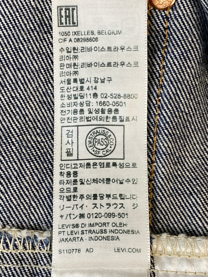 【中古品】【メンズ】 LEVI'S PREMIUM リーバイス プレミアム TYPE I TRUCKER JACKET タイプIトラッカージャケット A7632-0022 デニムジャケット Gシャン 147-260815-ta-18-min サイズ：L カラー：ブルー系 万代Net店