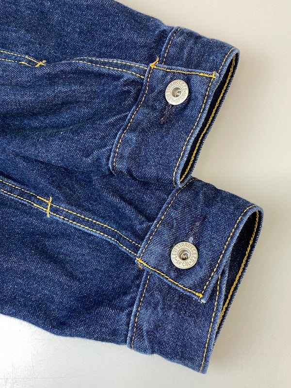 【中古品】【メンズ】 LEVI'S PREMIUM リーバイス プレミアム TYPE I TRUCKER JACKET タイプIトラッカージャケット A7632-0022 デニムジャケット Gシャン 147-260815-ta-18-min サイズ：L カラー：ブルー系 万代Net店