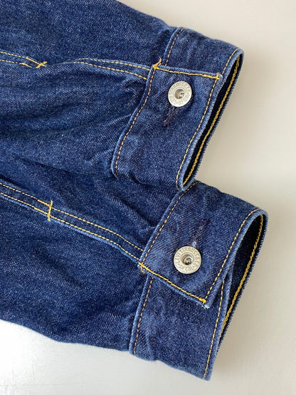 【中古品】【メンズ】 LEVI'S PREMIUM リーバイス プレミアム TYPE I TRUCKER JACKET タイプIトラッカージャケット A7632-0022 デニムジャケット Gシャン 147-260815-ta-18-min サイズ：L カラー：ブルー系 万代Net店