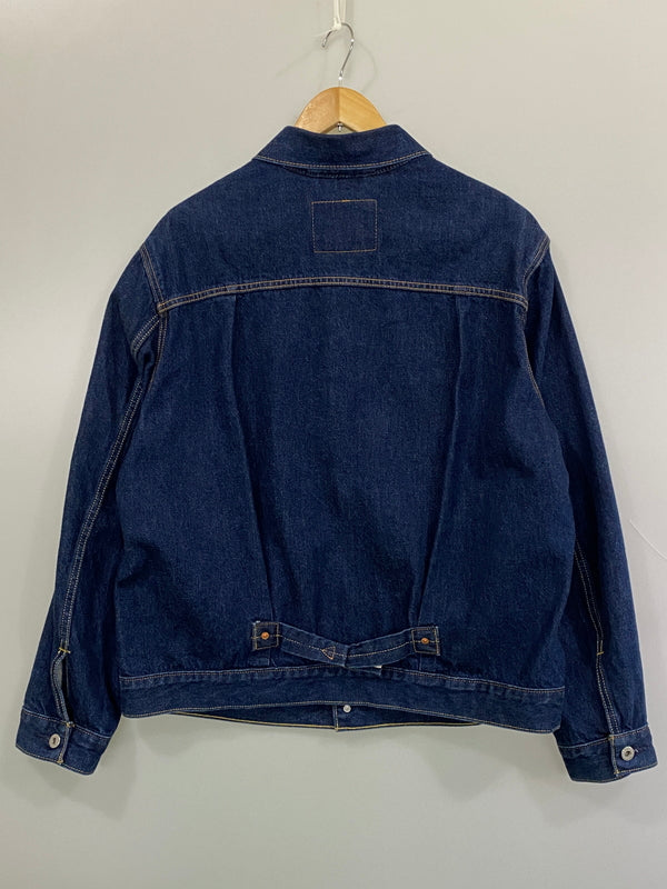 【中古品】【メンズ】 LEVI'S PREMIUM リーバイス プレミアム TYPE I TRUCKER JACKET タイプIトラッカージャケット A7632-0022 デニムジャケット Gシャン 147-260815-ta-18-min サイズ：L カラー：ブルー系 万代Net店