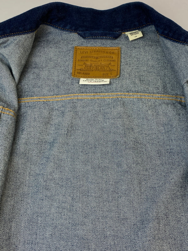 【中古品】【メンズ】 LEVI'S PREMIUM リーバイス プレミアム TYPE I TRUCKER JACKET タイプIトラッカージャケット A7632-0022 デニムジャケット Gシャン 147-260815-ta-18-min サイズ：L カラー：ブルー系 万代Net店
