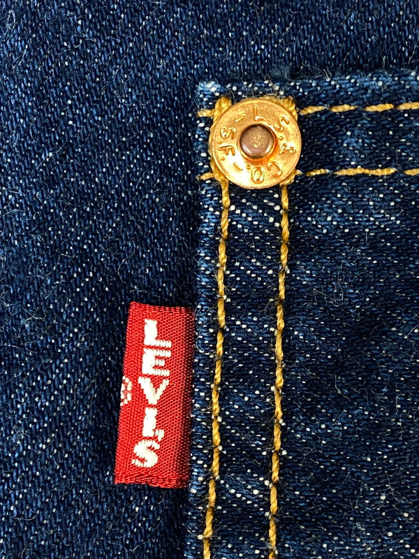 【中古品】【メンズ】 LEVI'S PREMIUM リーバイス プレミアム TYPE I TRUCKER JACKET タイプIトラッカージャケット A7632-0022 デニムジャケット Gシャン 147-260815-ta-18-min サイズ：L カラー：ブルー系 万代Net店