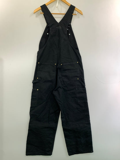 【中古品】【メンズ】 CARHARTT カーハート BIB OVERALL R01 BLK ビブ オーバーオール つなぎ 作業着 オールインワン サロペット 157-260818-em-38-min サイズ：32×32 カラー：ブラック 万代Net店