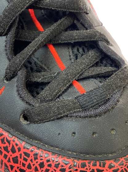 【中古品】【メンズ】 NIKE ナイキ AIR FOAMPOSITE ONE CRACKEDD LAVA 31496-014 エアフ ォームポジット ワン クラックト ラヴァ スニーカー 靴 メンズ シューズ 160-260818-em-02-min サイズ：27.0 カラー：ブラック/レッド 万代Net店