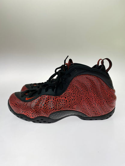 【中古品】【メンズ】 NIKE ナイキ AIR FOAMPOSITE ONE CRACKEDD LAVA 31496-014 エアフ ォームポジット ワン クラックト ラヴァ スニーカー 靴 メンズ シューズ 160-260818-em-02-min サイズ：27.0 カラー：ブラック/レッド 万代Net店