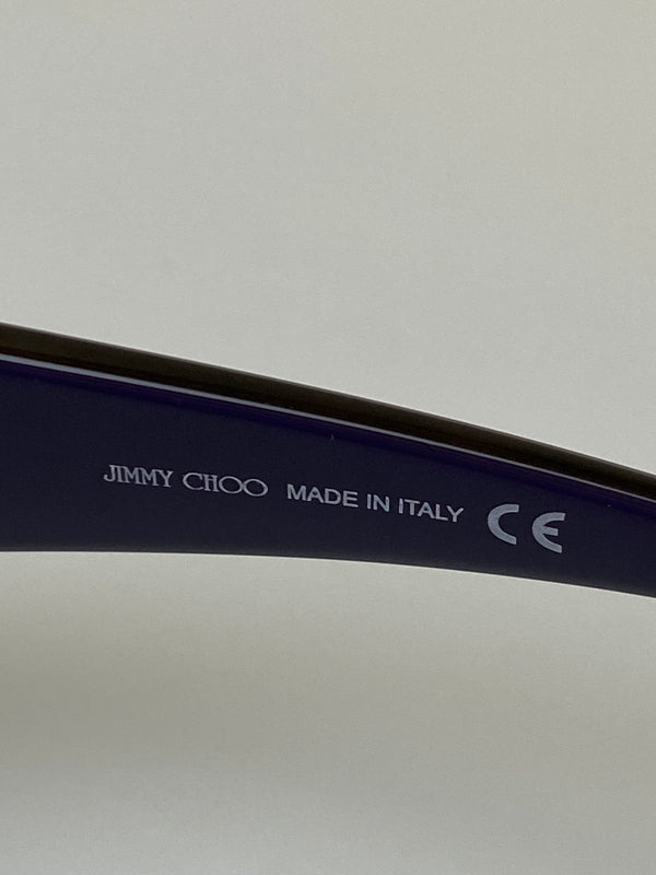 【中古品】【メンズ】 JIMMY CHOO ジミーチュウ SUNGLASSES 0NI9 CC サングラス レディース アクサセリー 60□14-125 サングラス 203-260823-em-35-min カラー：ブラウン 万代Net店