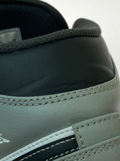 【中古品】【メンズ】 NIKE ナイキ AIR JORDAN 1 MID 554724-078 エアジョーダン1 ミッド スニーカー メンズ シューズ 靴 160-260818-em-03-min サイズ：27.0cm カラー：GREY WHITE ANTHRACITE 万代Net店