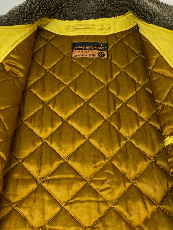 【中古品】【メンズ】 GERUGA PERFORMANCE ゲルガ パフォーマンス DECK JACKET デッキジャケット GR-J-60 ミリタリージャケット N-1ジャケット 145-260815-ta-02-min サイズ：3 カラー：イエロー系 万代Net店