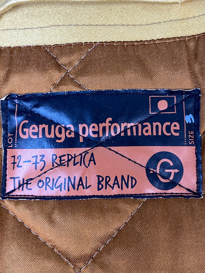 【中古品】【メンズ】 GERUGA PERFORMANCE ゲルガ パフォーマンス DECK JACKET デッキジャケット GR-J-60 ミリタリージャケット N-1ジャケット 145-260815-ta-02-min サイズ：3 カラー：イエロー系 万代Net店
