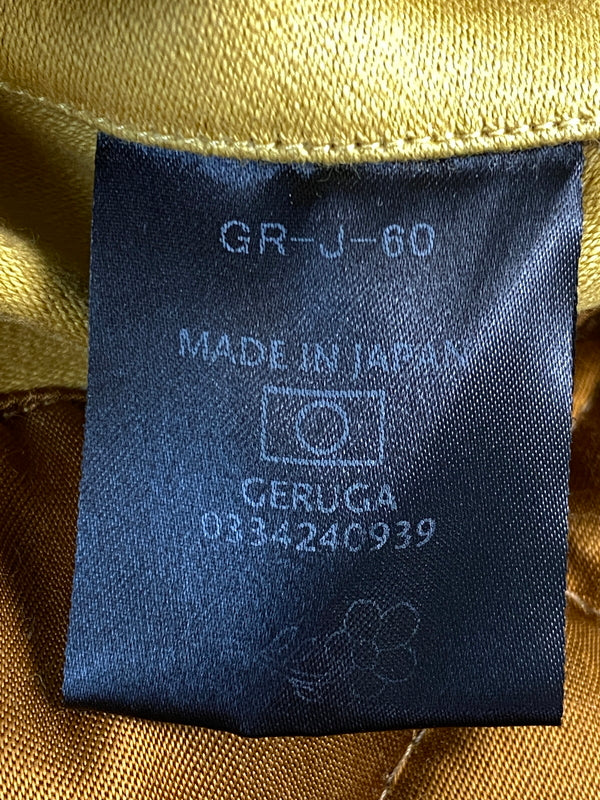 【中古品】【メンズ】 GERUGA PERFORMANCE ゲルガ パフォーマンス DECK JACKET デッキジャケット GR-J-60 ミリタリージャケット N-1ジャケット 145-260815-ta-02-min サイズ：3 カラー：イエロー系 万代Net店