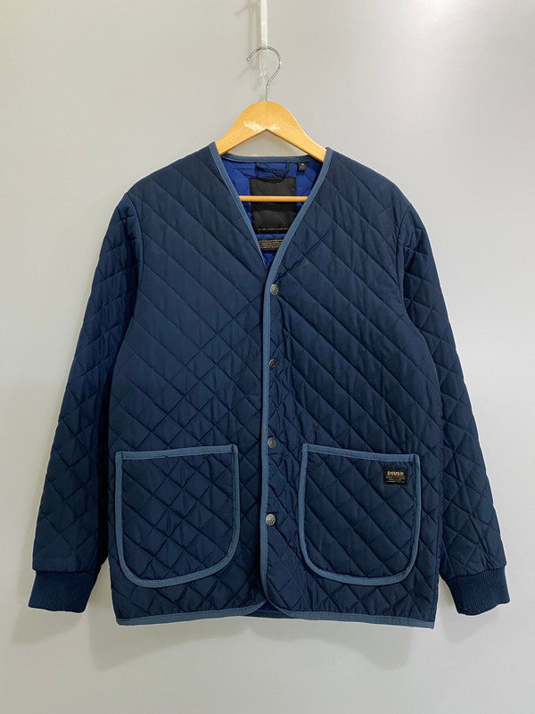 【中古品】【メンズ】 DEUS EX MACHINA デウス エクス マキナ HODGE QUIL キルティングジャケット DMF76662 上着 アウター 140-260822-hu-15-min サイズ：M カラー：ネイビー 万代Net店