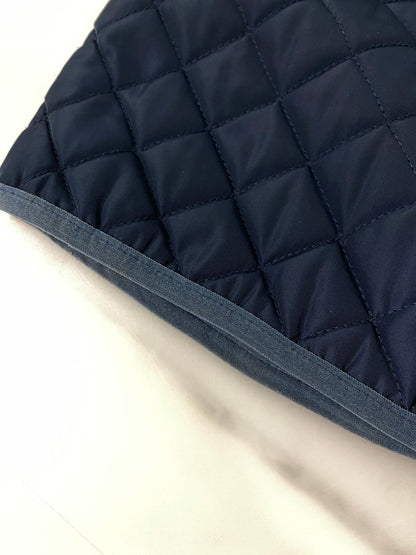【中古品】【メンズ】 DEUS EX MACHINA デウス エクス マキナ HODGE QUIL キルティングジャケット DMF76662 上着 アウター 140-260822-hu-15-min サイズ：M カラー：ネイビー 万代Net店
