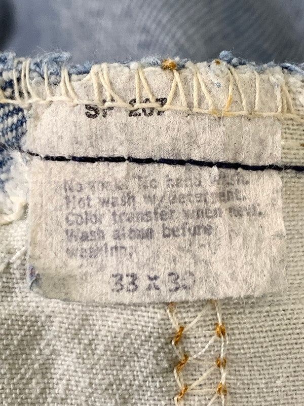 【中古品】【メンズ】 LEVI'S リーバイス 80's 505 DENIM PANT 40505-0916 80年代 デニムパンツ ボトムス 157-260821-yn-15-min サイズ：W33 L30 カラー：ライトインディゴ 万代Net店