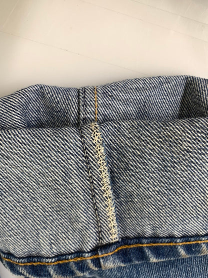 【中古品】【メンズ】 LEVI'S リーバイス 80's 505 DENIM PANT 40505-0916 80年代 デニムパンツ ボトムス 157-260821-yn-15-min サイズ：W33 L30 カラー：ライトインディゴ 万代Net店
