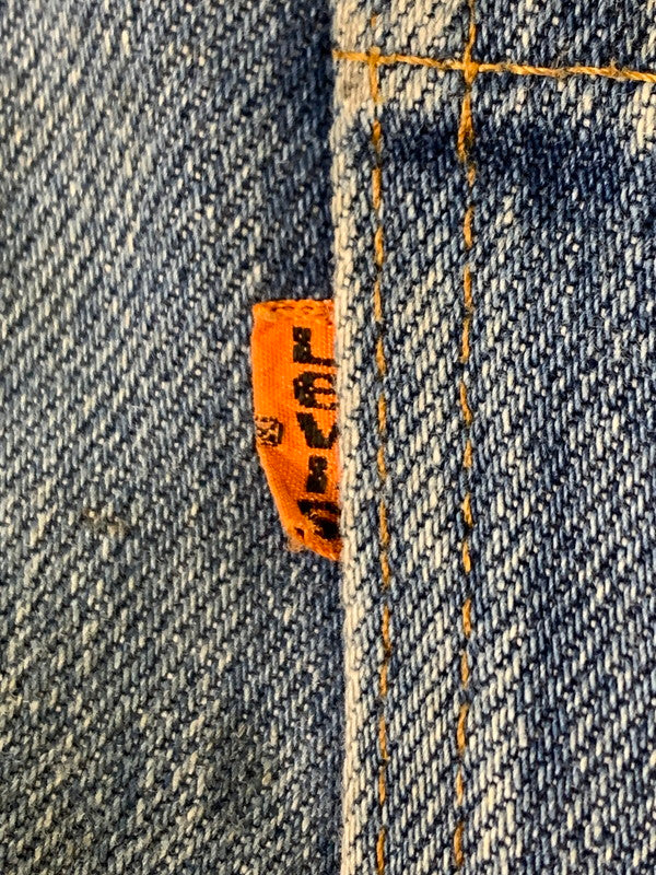 【中古品】【メンズ】 LEVI'S リーバイス 80's 505 DENIM PANT 40505-0916 80年代 デニムパンツ ボトムス 157-260821-yn-15-min サイズ：W33 L30 カラー：ライトインディゴ 万代Net店