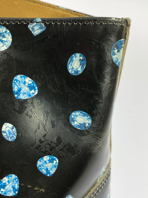 【現状渡し品】【メンズ】 GEORGE COX ジョージコックス ハイカット ラバーソール 0441-024 ブーツ 靴 164-260819-jt-28-min サイズ：10 カラー：ブラック 万代Net店