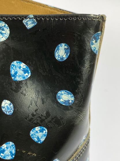 【現状渡し品】【メンズ】 GEORGE COX ジョージコックス ハイカット ラバーソール 0441-024 ブーツ 靴 164-260819-jt-28-min サイズ：10 カラー：ブラック 万代Net店