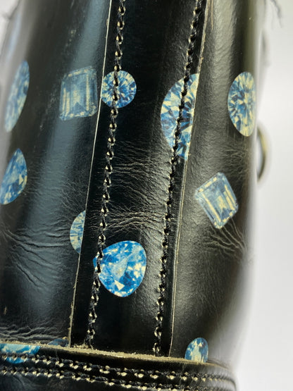 【現状渡し品】【メンズ】 GEORGE COX ジョージコックス ハイカット ラバーソール 0441-024 ブーツ 靴 164-260819-jt-28-min サイズ：10 カラー：ブラック 万代Net店
