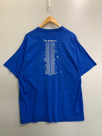 【中古品】【メンズ】 PETER PAN ピーターパン 00's TINKER BELL TEE 2000年代 ティンカーベル Tシャツ 半袖Tシャツ トップス 146-260821-yn-25-min サイズ：XL カラー：ブルー 万代Net店