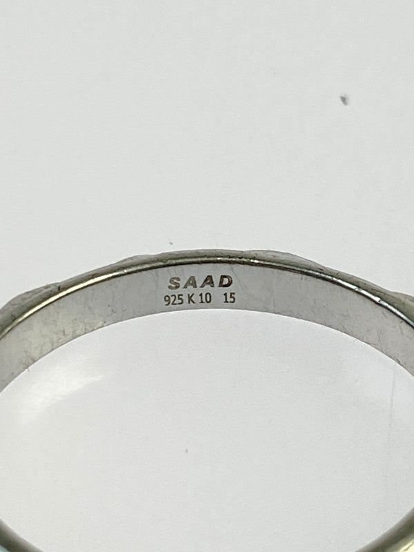 【中古品】【メンズ/レディース】 SAAD サード SV925 RING リング RGP142RMK1015 指輪 アクセサリー 191-260821-hu-05-min カラー：シルバー 14号 万代Net店