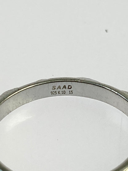 【中古品】【メンズ/レディース】 SAAD サード SV925 RING リング RGP142RMK1015 指輪 アクセサリー 191-260821-hu-05-min カラー：シルバー 14号 万代Net店