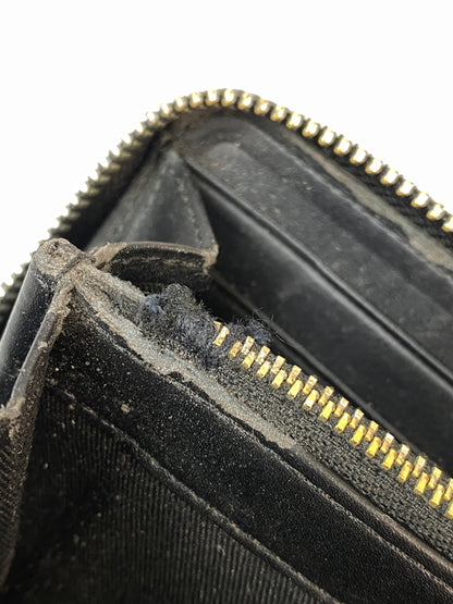 【現状渡し品】【レディース】 VIVIENNE WESTWOOD ヴィヴィアンウエストウッド ANNNIE ZIP ROUND WALLET 51050024 ジップ ラウンド ウォレット 長財布 201-260821-yn-36-min カラー：ブラック 万代Net店