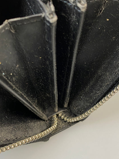 【現状渡し品】【レディース】 VIVIENNE WESTWOOD ヴィヴィアンウエストウッド ANNNIE ZIP ROUND WALLET 51050024 ジップ ラウンド ウォレット 長財布 201-260821-yn-36-min カラー：ブラック 万代Net店