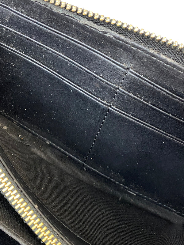 【現状渡し品】【レディース】 VIVIENNE WESTWOOD ヴィヴィアンウエストウッド ANNNIE ZIP ROUND WALLET 51050024 ジップ ラウンド ウォレット 長財布 201-260821-yn-36-min カラー：ブラック 万代Net店