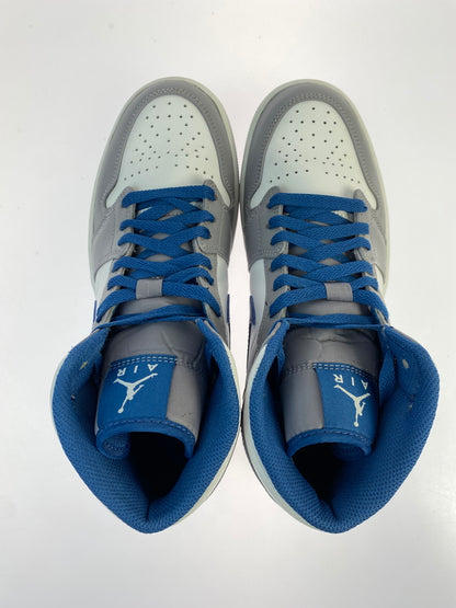 【中古品】【メンズ】 NIKE ナイキ AIR JORDAN 1 MID DQ8426-014 エアージョーダン1 ミッド スニーカー 靴 160-260819-jt-02-min サイズ：US８ 26.0cm カラー：TRUE BLUE 万代Net店