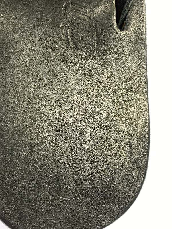 【中古品】【メンズ】 THE REAL MCCOY'S ザリアルマッコイズ LEATHER ARCHED SANDAL レザー アーチド サンダル MA26014 靴 シューズ 164-260821-hu-22-min サイズ：M カラー：ブラック 万代Net店