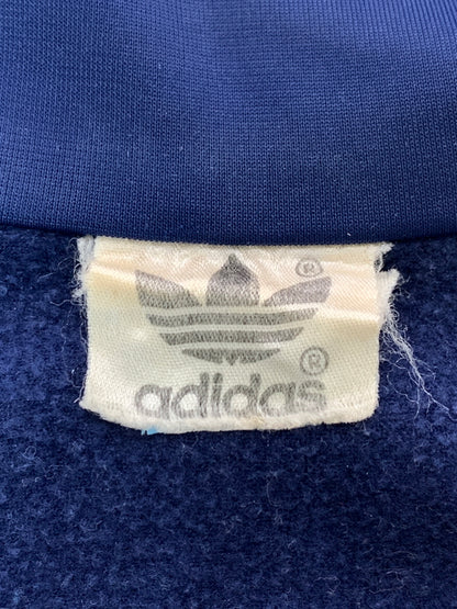 【中古品】【メンズ】 ADIDAS アディダス 70-80S CUPRO TRACK JACKET 70年代 80年代 キュプラ トラックジャケット メンズ アウター ヴィンテージ ジャージ 146-260818-em-35-min カラー：ネイビー/オレンジ 万代Net店