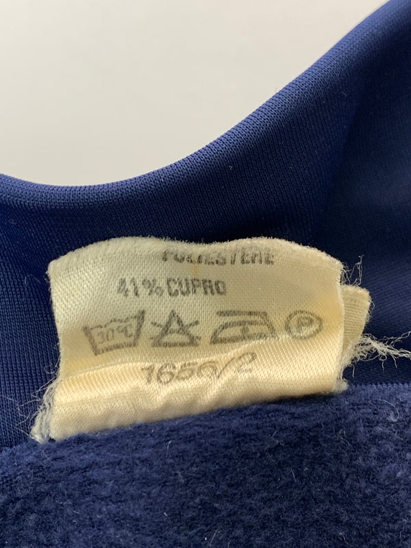 【中古品】【メンズ】 ADIDAS アディダス 70-80S CUPRO TRACK JACKET 70年代 80年代 キュプラ トラックジャケット メンズ アウター ヴィンテージ ジャージ 146-260818-em-35-min カラー：ネイビー/オレンジ 万代Net店