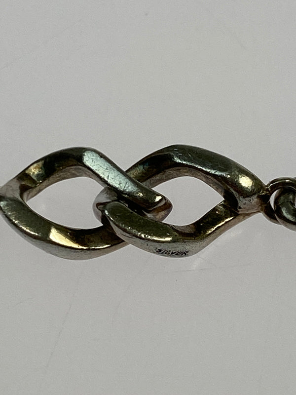 【中古品】【メンズ/レディース】 4℃ ヨンドシー HOMME+ 925 BRACELET ブレスレット アクセサリー 193-260821-hu-07-min カラー：シルバー 万代Net店