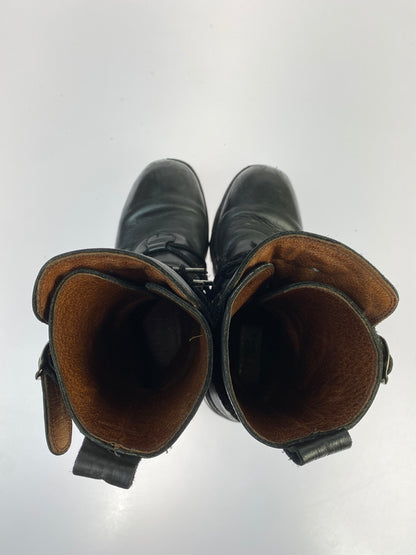 【中古品】【メンズ】 NEW ROCK ニュー ロック METAL HEEL ENGINEER BOOTS メタル ヒール エンジニア ブーツ 靴 164-260819-jt-29-min サイズ：サイズ不明 下記参照 カラー：ブラック 万代Net店