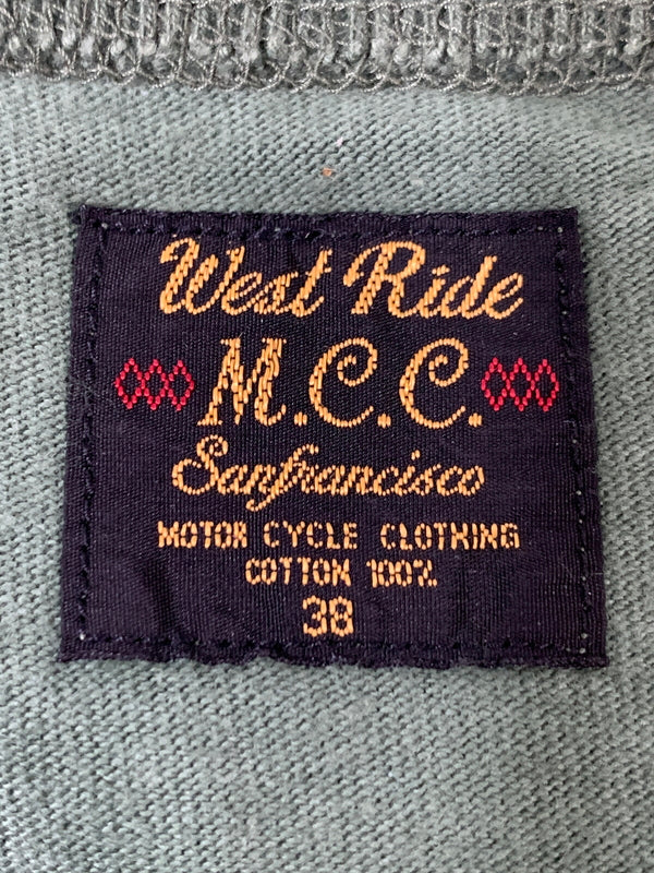 【中古品】【メンズ】 WEST RIDE ウエストライド HOG PEN TEE 半袖 Tシャツ メンズ トップス 145-260818-em-29-min サイズ：38 カラー：グリーン 万代Net店