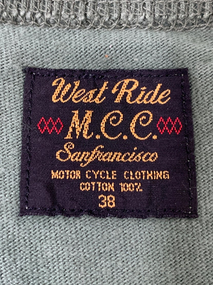 【中古品】【メンズ】 WEST RIDE ウエストライド HOG PEN TEE 半袖 Tシャツ メンズ トップス 145-260818-em-29-min サイズ：38 カラー：グリーン 万代Net店