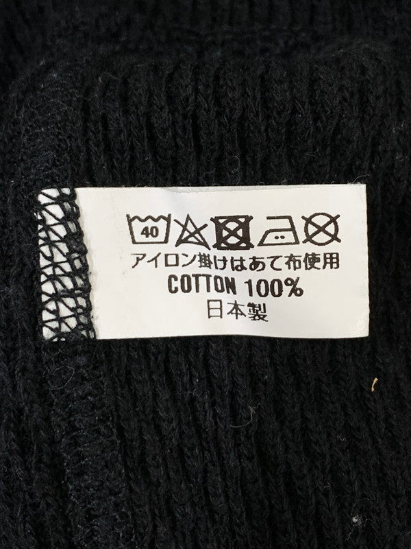 【中古品】【メンズ】 IRON HEART アイアンハート THERMAL L/S TEE サーマル ロングスリーブ Tシャツ 長袖Tシャツ トップス 145-260821-yn-23-min サイズ：M カラー：ブラック 万代Net店