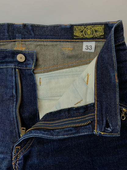 【中古品】【メンズ】 WEST RIDE ウエストライド COMFORMAX PADD DENIM PANTS コンフォマックス パッド デニム パンツ メンズボトムス ジーンズ 156-260818-em-50-min サイズ：33 カラー：インディゴ 万代Net店
