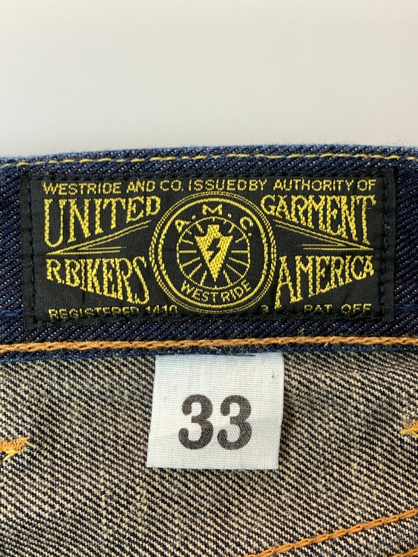 【中古品】【メンズ】 WEST RIDE ウエストライド COMFORMAX PADD DENIM PANTS コンフォマックス パッド デニム パンツ メンズボトムス ジーンズ 156-260818-em-50-min サイズ：33 カラー：インディゴ 万代Net店